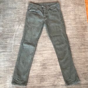 Levi’s 511 Olive jeans 29/30